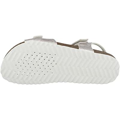 J ADRIEL GIRL GEOX sandalen zilver