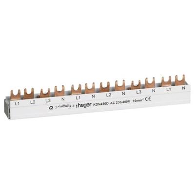Hager KDN450D Phase busbar 210 mm 1 stuk(s)