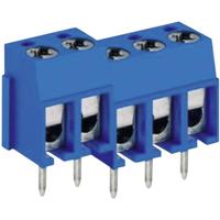 DECA 1216198 Klemschroefblok 2.50 mm² Aantal polen 2 Blauw 1 stuk(s) - thumbnail