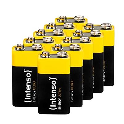 Intenso 7501451MP 9V batterij (blok) Alkaline 560 mAh 9 V 10 stuk(s) Intenso 7501451MP 9V batterij (blok) Alkaline 560 mAh 9 V 10 stuk(s)