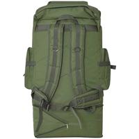 VidaXL Rugzak legerstijl 65 l groen - thumbnail