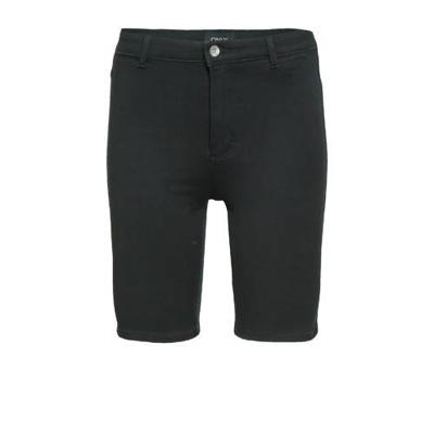 ONLY skinny fit bermuda jeans ONLROYAL met biologisch katoen zwart