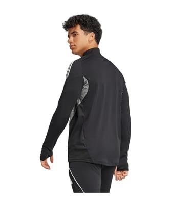 adidas Tiro 25 Competition Trainingstrui 1/4-Zip Zwart Wit Grijs adidas Tiro 25 Competition Trainingstrui 1/4-Zip Zwart Wit Grijs