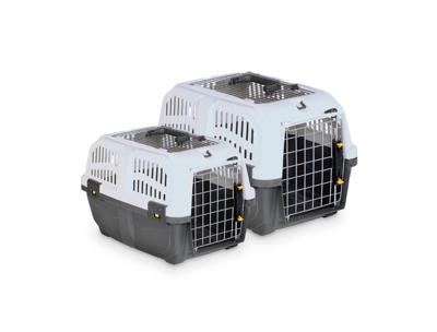 Nobby 72134 Skudo Open Transportbox Voor Kleine Honden En Katten, Grijs, 31.5 x 48 x 31 cm