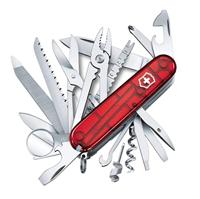 Victorinox SwissChamp 1.6795.T Zwitsers zakmes Aantal functies 33 Rood (transparant) - thumbnail