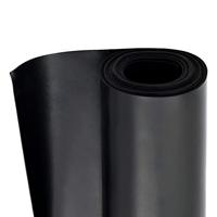 Vloermat anti-slip 1 mm glad 1,2x2 m rubber - thumbnail