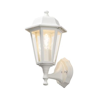KonstSmide Klassieke muurlamp Chicago wit 7094-250