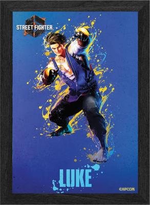 Pixel Frames Plax - Street Fighter 6: Luke (25cm x 30cm)