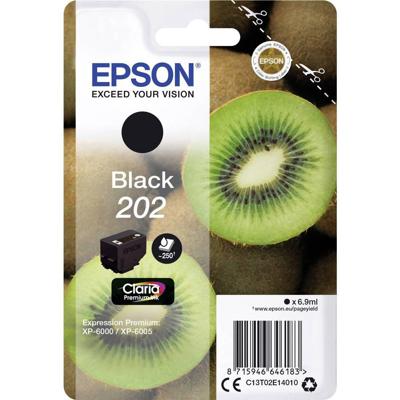 Epson Inktcartridge 202 Origineel Zwart C 13 T 02E14010 Epson Inktcartridge 202 Origineel Zwart C 13 T 02E14010