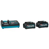 Makita Accu Starterset XGT DC40RA 2x BL4040 - 191L77-9 - thumbnail