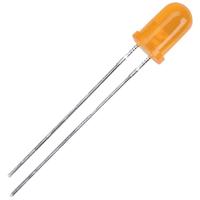 Kingbright Bedrade LED Oranje Rond 5 mm 25 mcd 30 ° 30 mA 2 V - thumbnail