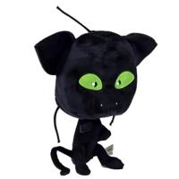 BANDAI Miraculous Ladybug - Knuffel 15 cm: Plagg - thumbnail
