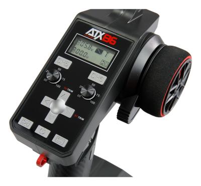 Amewi ATXB6 RC pistoolzender 2,4 GHz Aantal kanalen: 6 Incl. ontvanger Amewi ATXB6 RC pistoolzender 2,4 GHz Aantal kanalen: 6 Incl. ontvanger