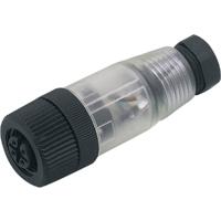 ifm Electronic E10136 Sensor/actuator connector, niet geassembleerd Aantal polen (sensoren): 4 Bus, recht 1 stuk(s) - thumbnail