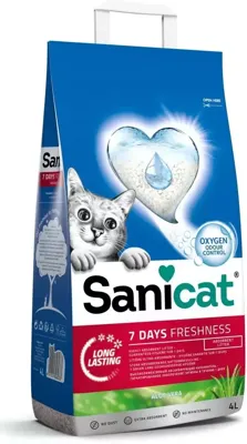 SANICAT 7 DAYS ALOE VERA KATTENBAKVULLING - thumbnail