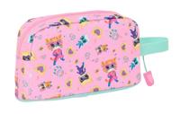 Alleshouder SuperKitties Roze Turkoois 21,5 x 12 x 6,5 cm - thumbnail