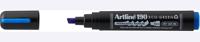 Artline permanent marker Drysafe 190 Eco-Green, 2-5 mm, schuine punt, blauw - thumbnail