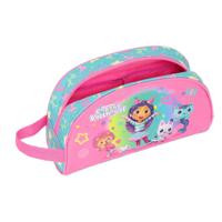 Reistasje Gabby's Dollhouse Confetti Roze Turkoois 26 x 16 x 9 cm - thumbnail