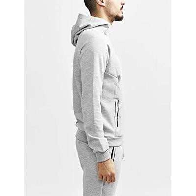 Craft 1910623 Core Soul Hood Sweatshirt M - Grey Melange - L Craft 1910623 Core Soul Hood Sweatshirt M - Grey Melange - L