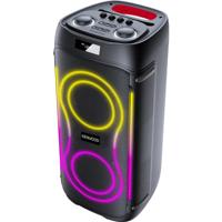 Kenwood AS-P400BT Portable Soundsystem + Licht Zwart/Rood - thumbnail