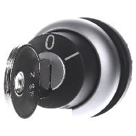 Eaton 111778 M22-WRS-MS2 Sleutelknop Kunststof frontring Sleutel Zwart 1 stuk(s)
