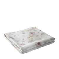Yumi Baby ledikantlaken Magnolia 100x150 cm off white/lichtbruin - thumbnail