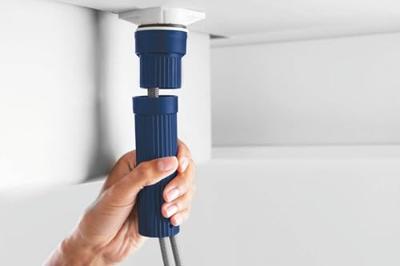 GROHE Start Keukenkraan - draaibare/uittrekbare uitloop - RVS geborsteld 30531DC1 - thumbnail