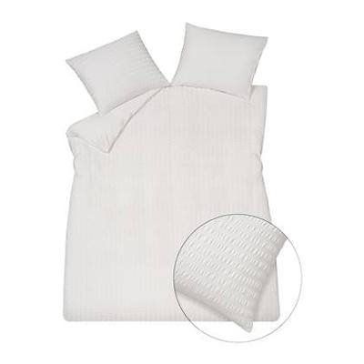 Vandyck Vandyck Dekbedovertrek Pure 80 Seersucker white Lits-jumeaux (240x200/220 )