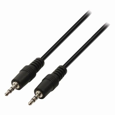Stereo-Audiokabel | 3,5 mm Male - 3,5 mm Male | 3,0 m | Zwart