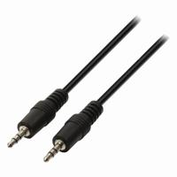 Stereo-Audiokabel | 3,5 mm Male - 3,5 mm Male | 3,0 m | Zwart - thumbnail