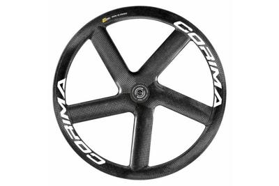 Corima 5 Spaken 28" Tubular Carbon Voorwiel - Zwart