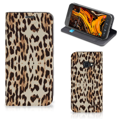 Samsung Galaxy Xcover 4s | Hoesje maken | Leopard Samsung Galaxy Xcover 4s | Hoesje maken | Leopard