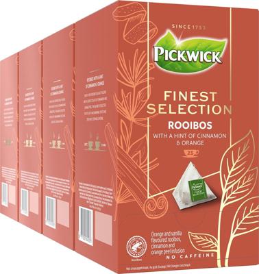 Pickwick thee finest selection, rooibos, pak van 25 zakjes