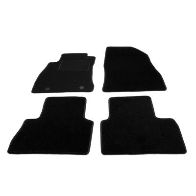 Automatten op maat - zwart stof - Nissan Juke vanaf 2010-