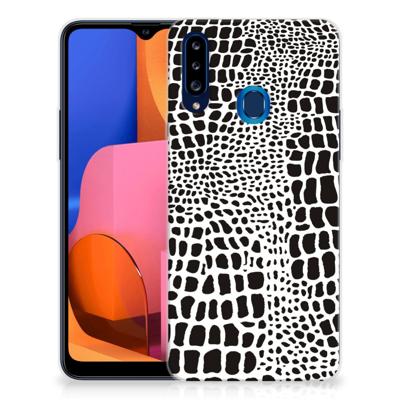 Samsung Galaxy A20s | TPU Hoesje | Slangenprint