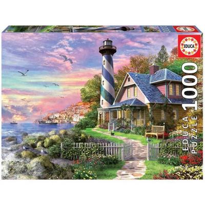 EDUCA 1000 Phare-puzzel A Rock Bay