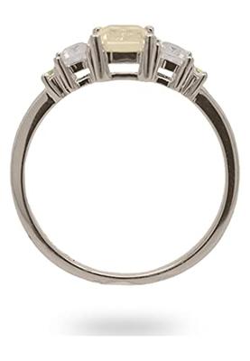 Dames ring 24KAE 12411S/52 12 Zilverkleurig