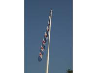 Dokkumer Vlaggen Centrale Wimpel friesland 18x200 cm - thumbnail