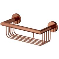 Doucherek van Geborsteld Koper - 30cm RVS Douchemand - thumbnail