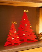 Alessi BARK for Christmas Kerstboom magneten, 6 stuks en 1 ster - thumbnail