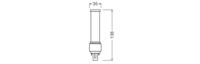 OSRAM HOMELIGHTING 4099854502415 LED-buis-lamp Energielabel E (A - G) G24d-1 6 W Daglichtwit 1 stuk(s) - thumbnail