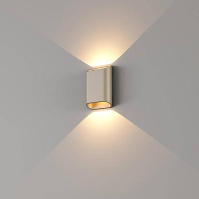 Wandlamp Artdelight Diaz 2 Lichts Small LED 2700K Dimbaar Champagne
