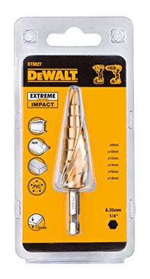 DeWalt Accessoires IMPACT Metaal trappenboor 6-18mm - DT5027-QZ DeWalt Accessoires IMPACT Metaal trappenboor 6-18mm - DT5027-QZ