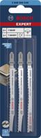Bosch Accessories 2608900549 Expert Hardwood 2-side clean set decoupeerzaagbladen, 2-delig, T308BF/BFP 3 stuk(s) - thumbnail