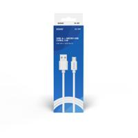 USB-kabel 3 m USB 2.0, USB A - Micro USB Wit SAVIO CL-167 - thumbnail