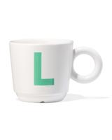 HEMA Mok 280ml Letter L - thumbnail