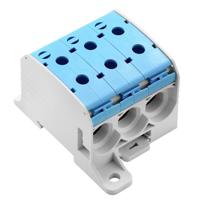Weidmüller 2874580000 Verdeelblok Schroeven Lichtgrijs, Blauw 1 stuk(s) - thumbnail