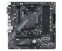 ASRock B450M Pro4 R2.0 Moederbord Socket AMD AM4 Vormfactor Micro-ATX Moederbord chipset AMD® B450 - thumbnail
