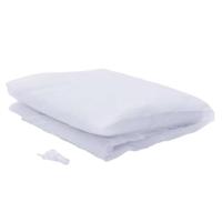 VidaXL Hangende klamboe 156 gaas 220x120x150 cm wit - thumbnail