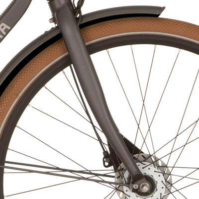 Cortina voorvork foss iron black matt